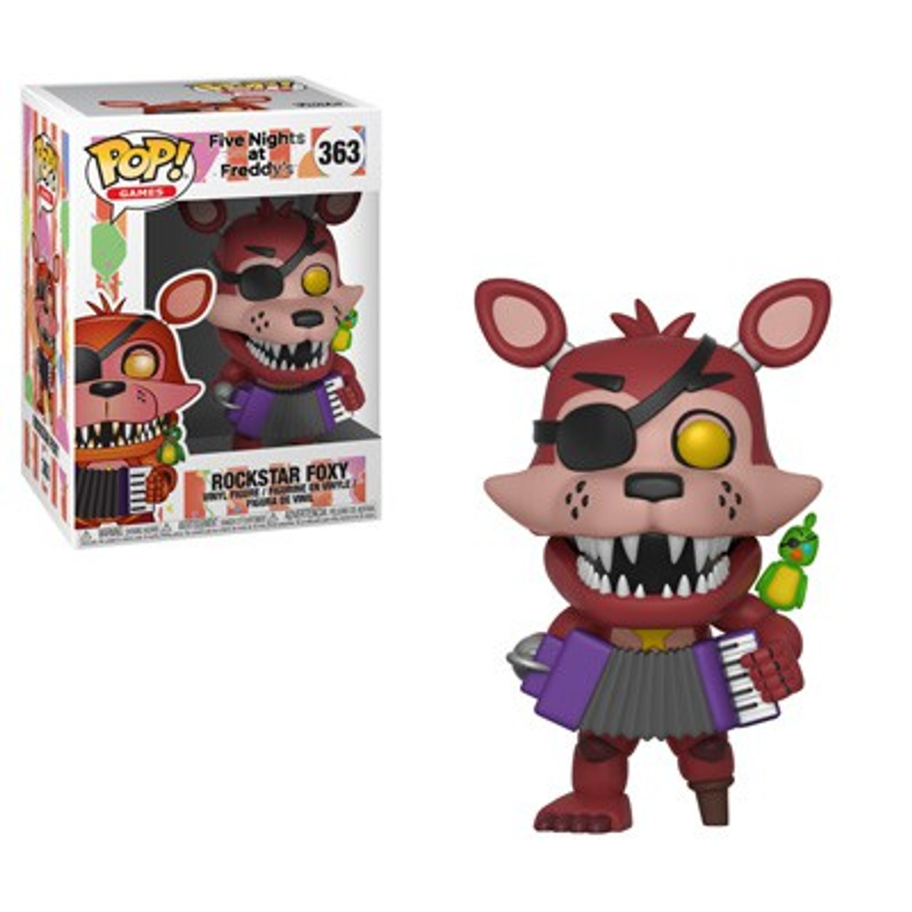 fnaf rockstar foxy action figure