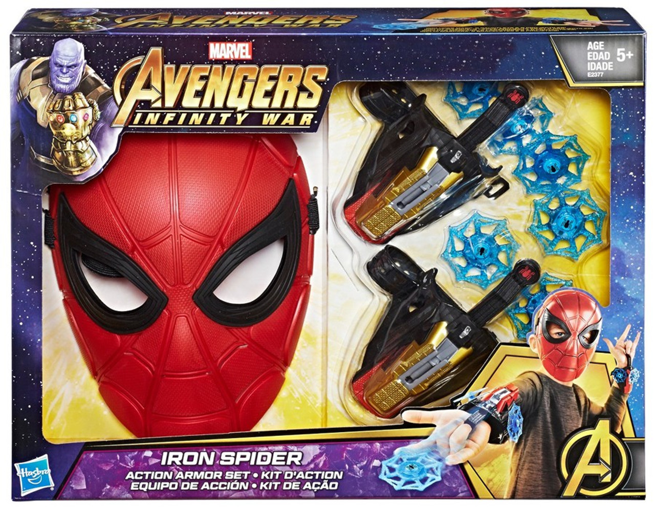 iron spider avengers infinity war toy