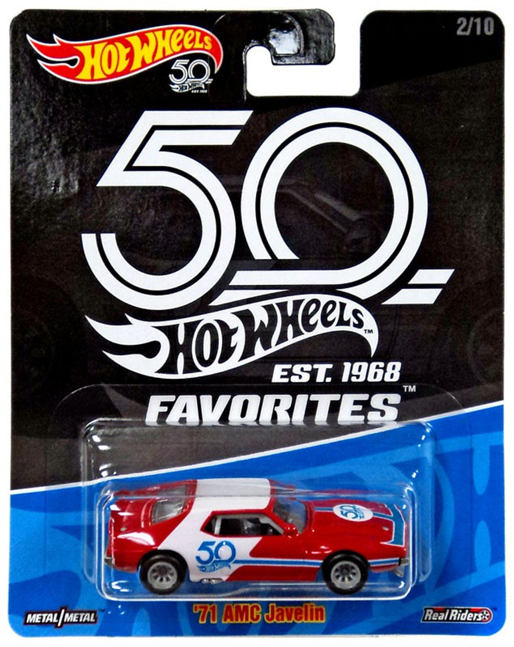 hot wheels 50th anniversary favorites