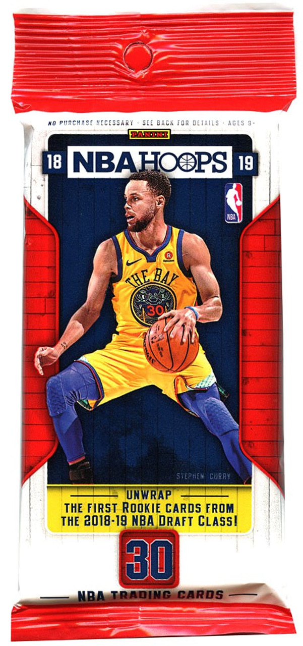 Nba Panini 2018 19 Hoops Basketball Trading Card Fat Pack 30 Cards Toywiz - how to play hoops roblox