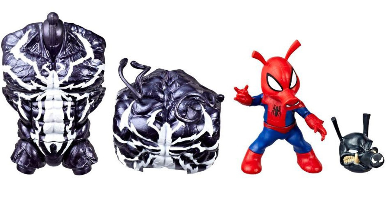 marvel legends build a figure monster venom spider ham