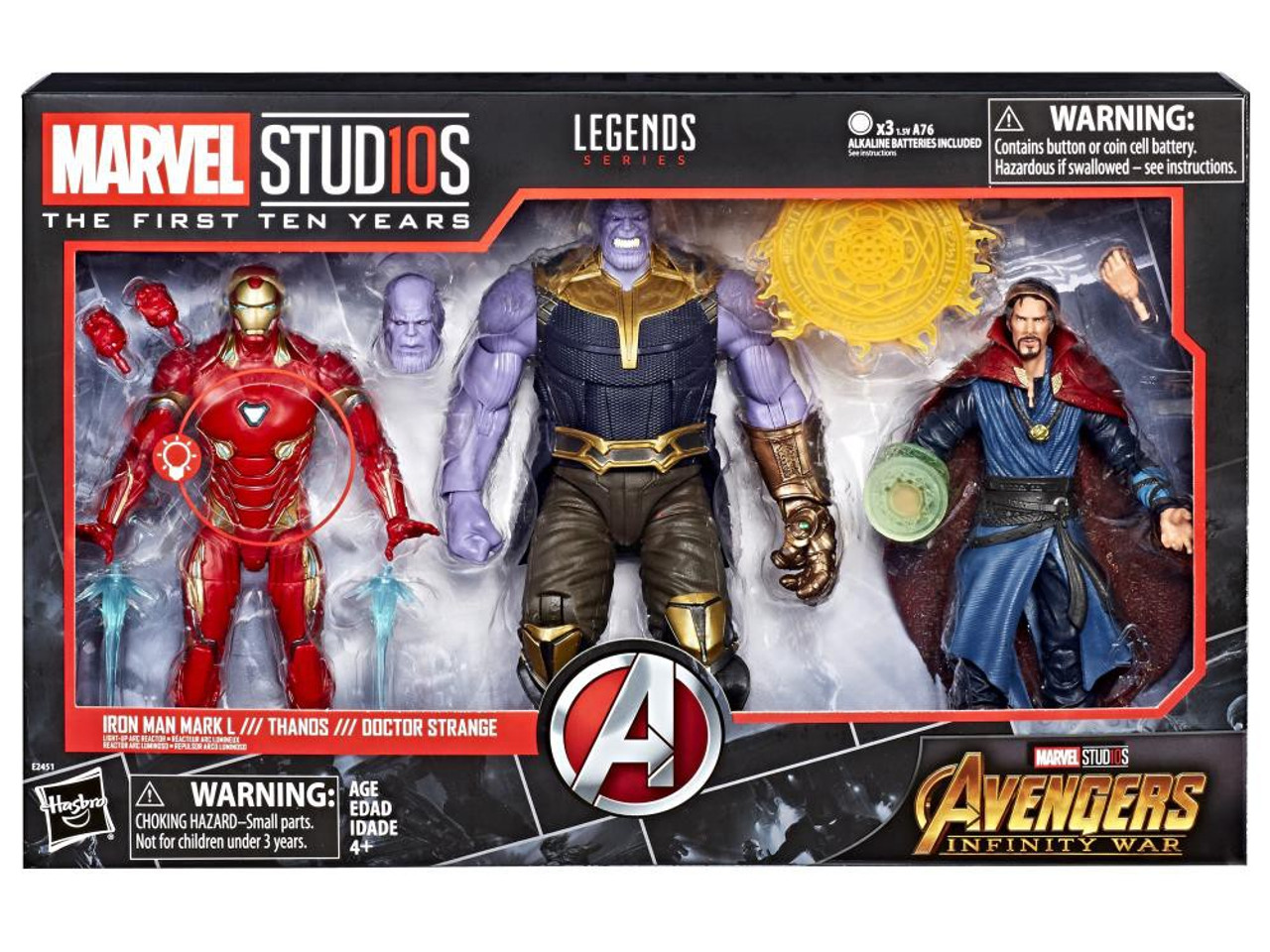 thanos 3 pack marvel legends