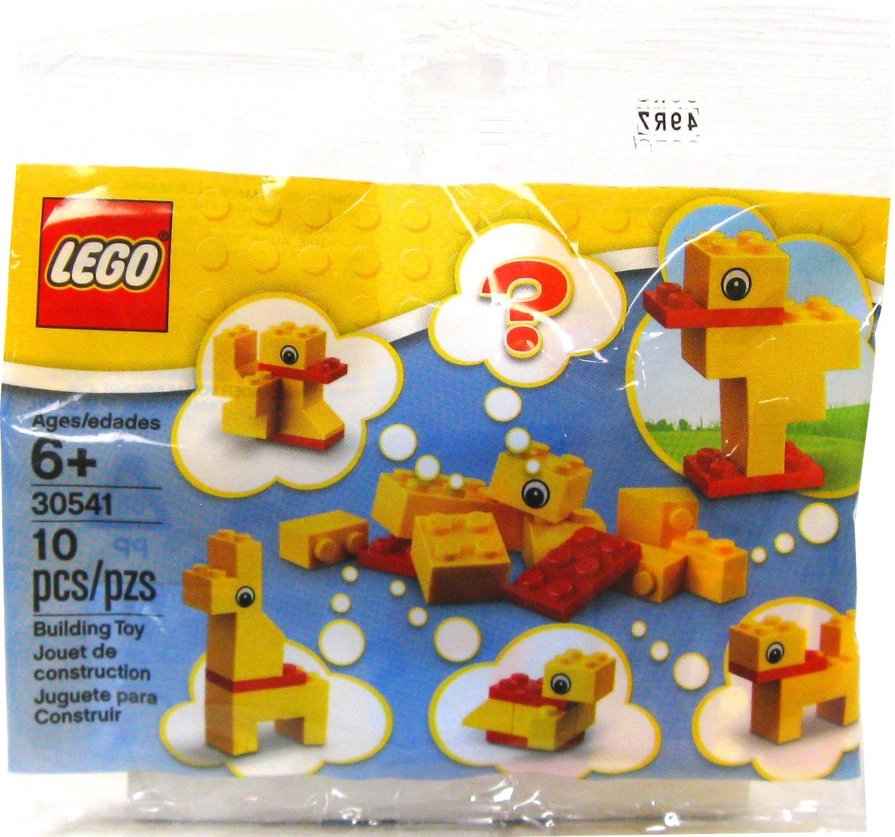 Lego Creator Animal Free Builds Make It Yours Mini Set 30541 Toywiz - roblox last guest plush toy roblox free build