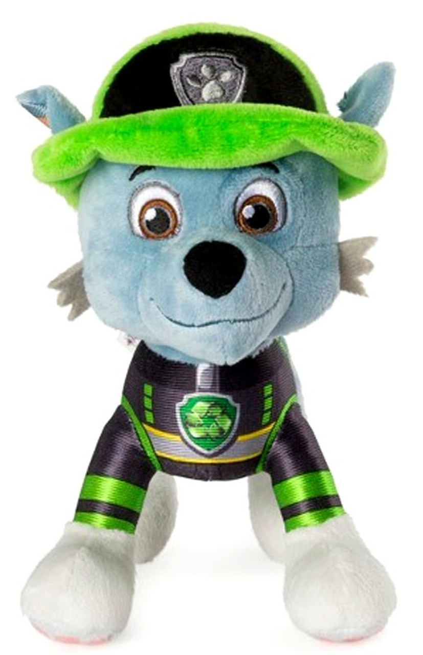 rocky paw patrol stuffed animal