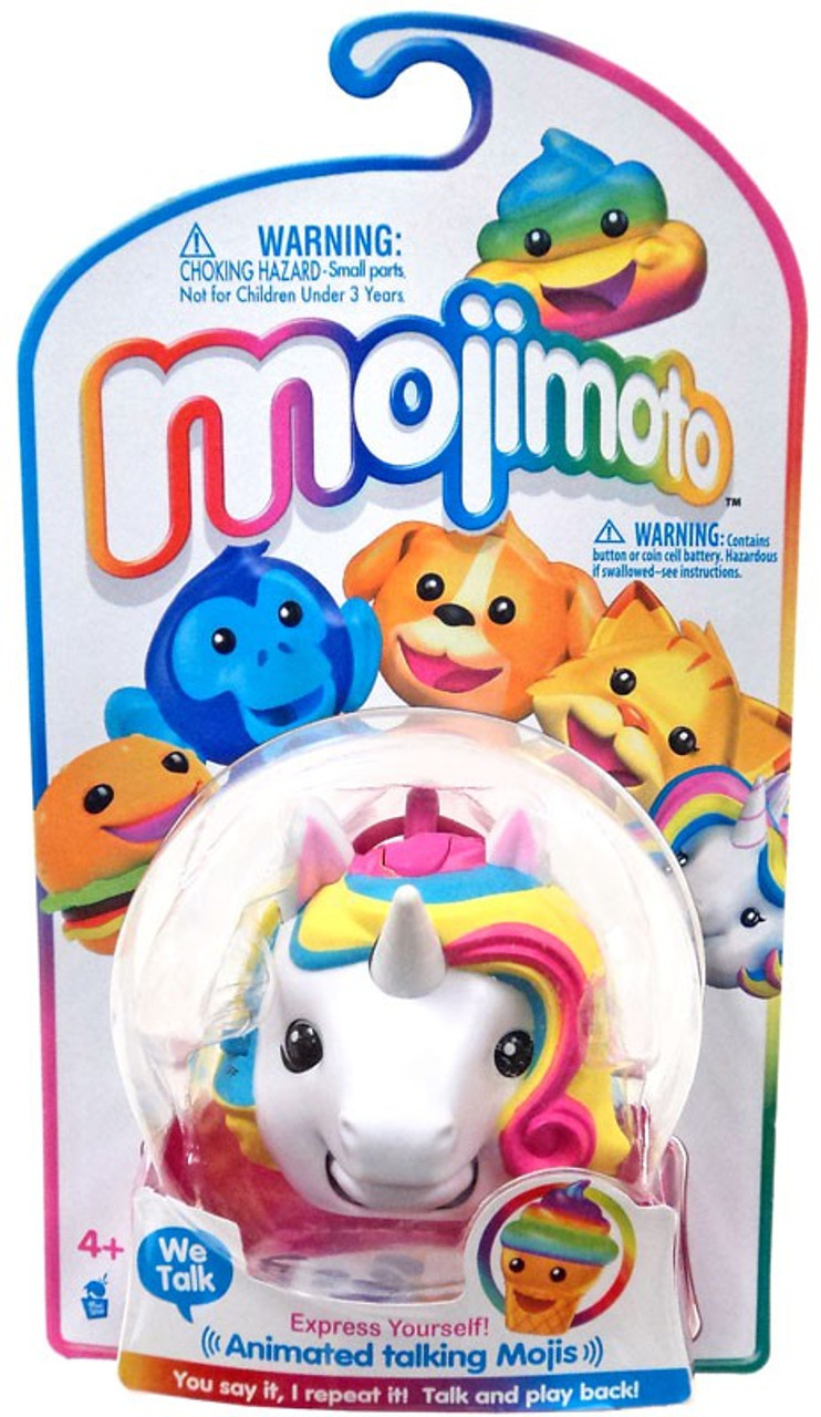 Mojimoto Animated Talking Mojis Unicorn Hanger Figure Cepia Llc