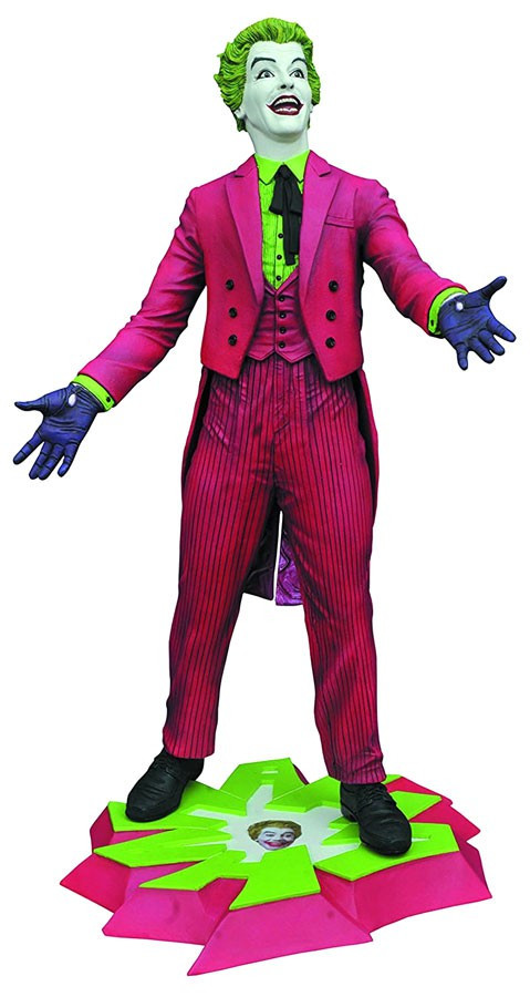 Batman 1966 TV Series Premier Collection The Joker Statue Diamond