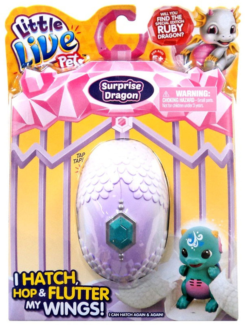 little live pets hatching dragon