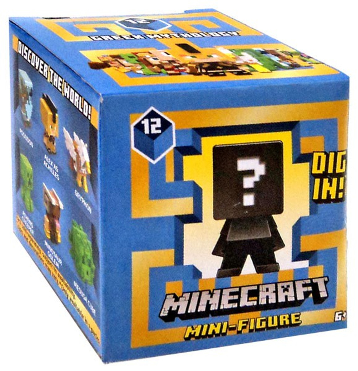 minecraft mini figures greek mythology