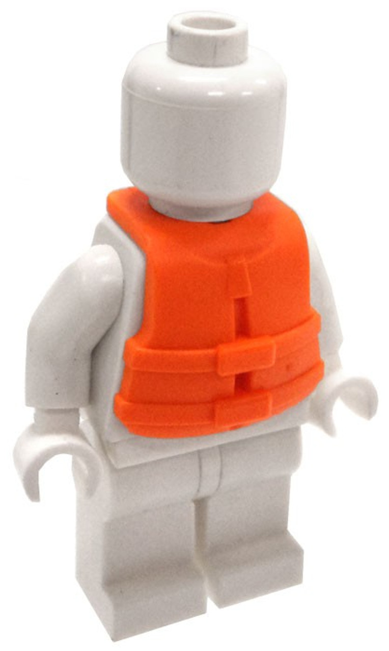 Lego City Items Orange Life Jacket Loose Toywiz - life vest roblox