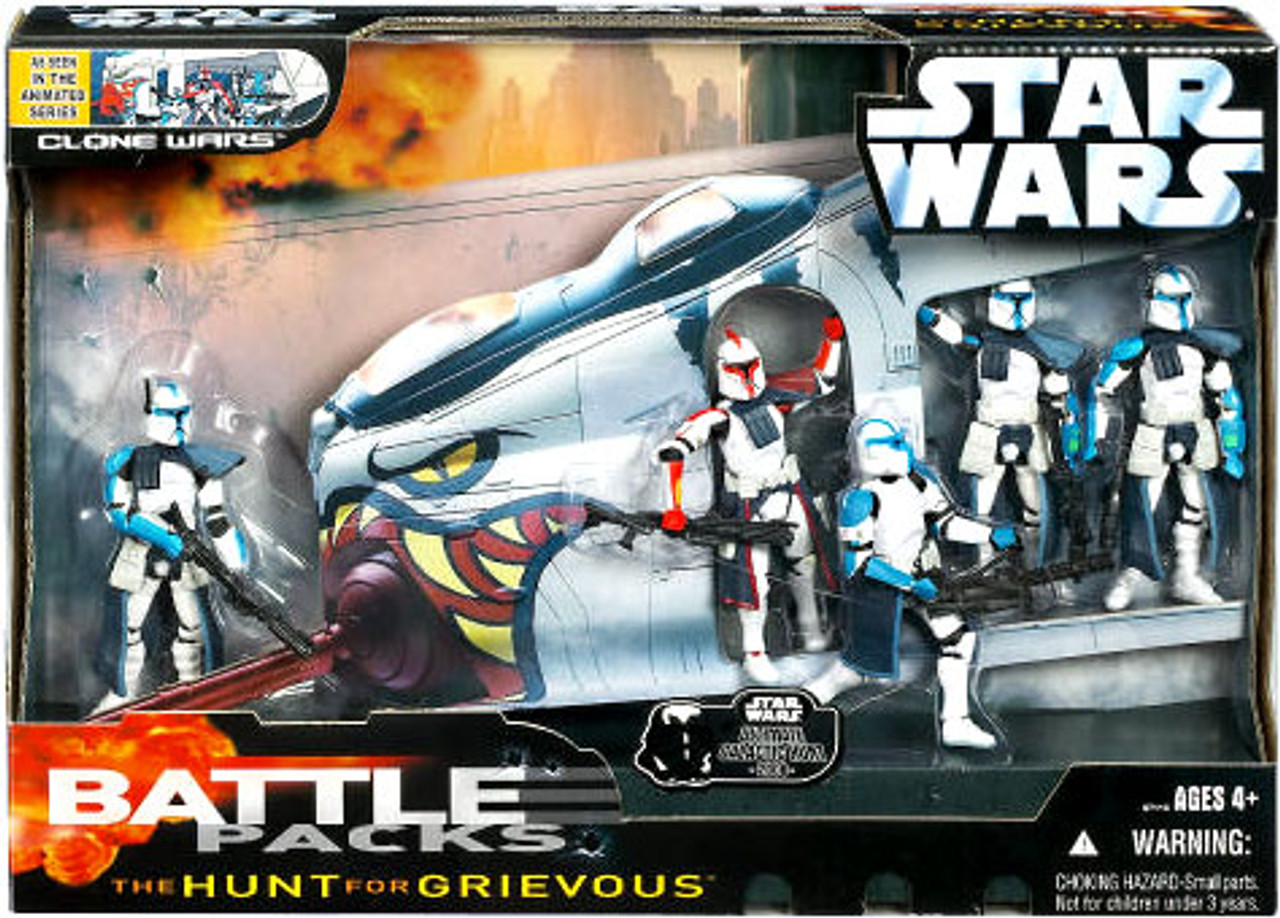 star wars clone wars battle packs