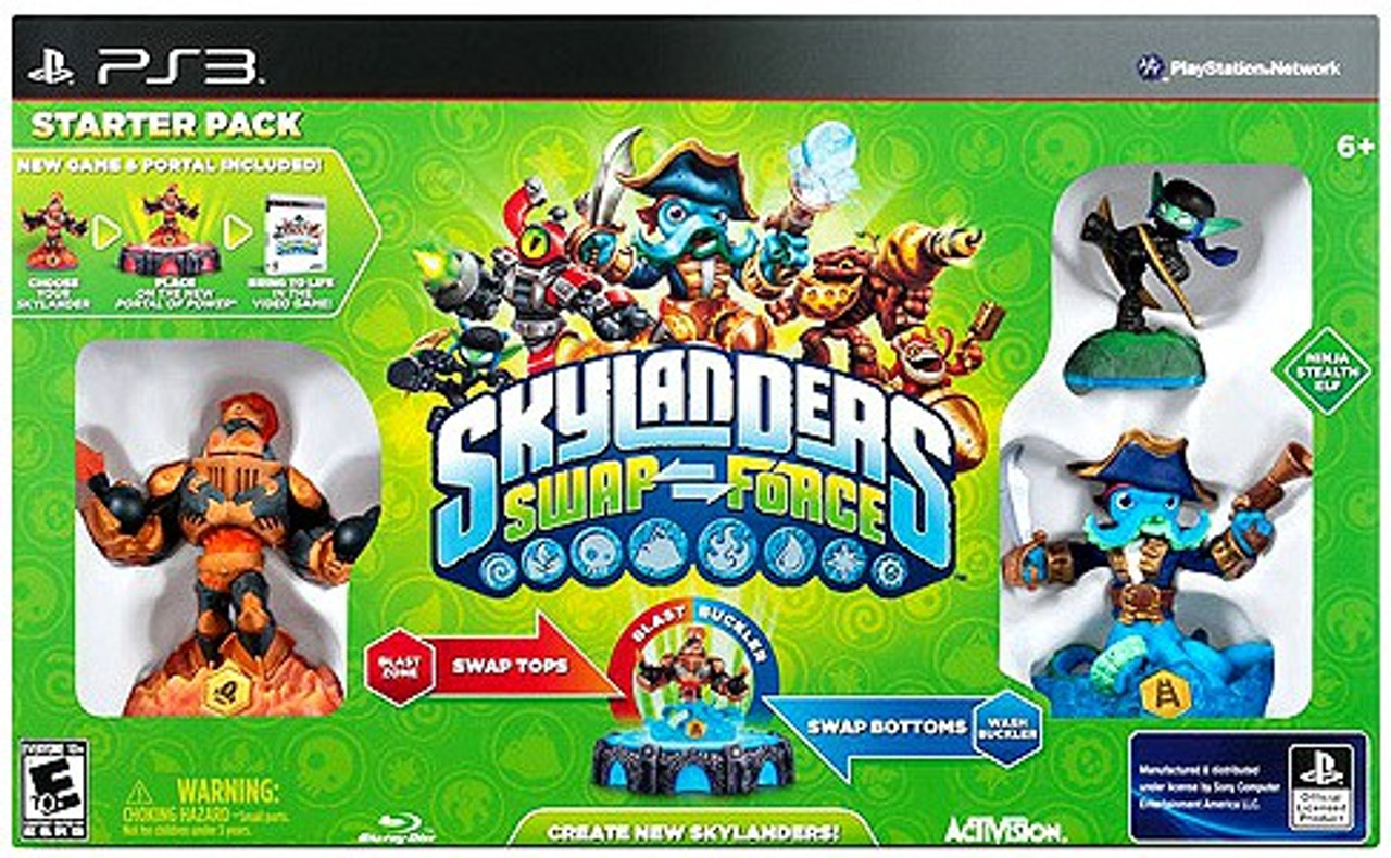 skylanders swap force 3ds starter pack