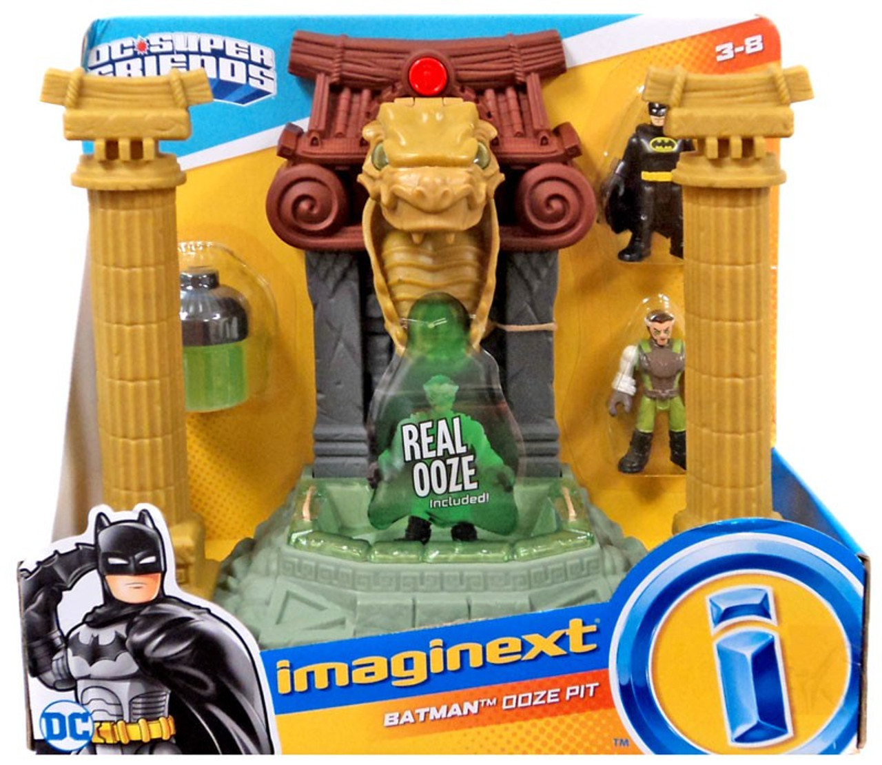 imaginext superhero playsets