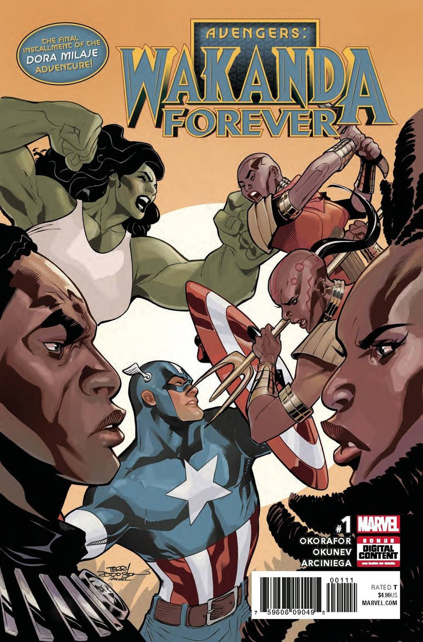 Marvel Comics Wakanda Forever The Avengers 1 Comic Book