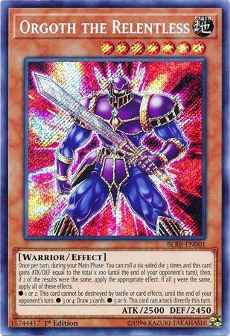 Living Fossil BLRR-EN015 Secret Rare Yu-Gi-Oh Card 1st Edition LP