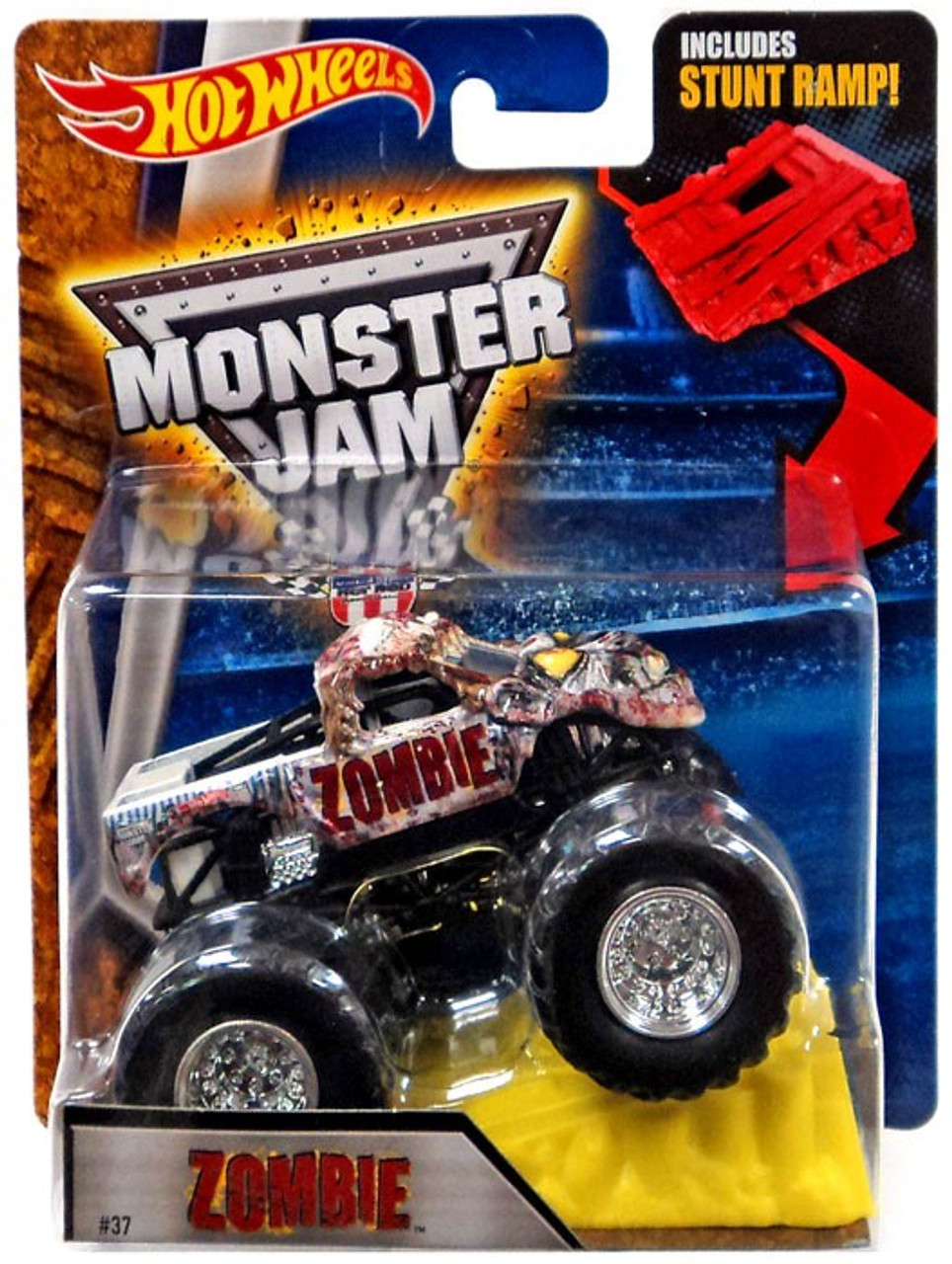 zombie monster truck toy with arms