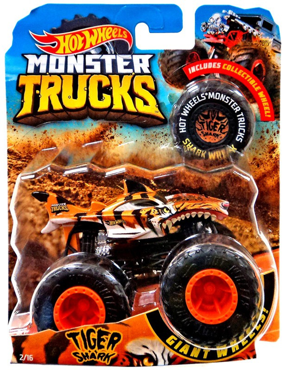 tiger monster truck toy