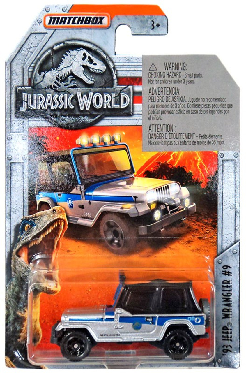 matchbox jurassic jeep