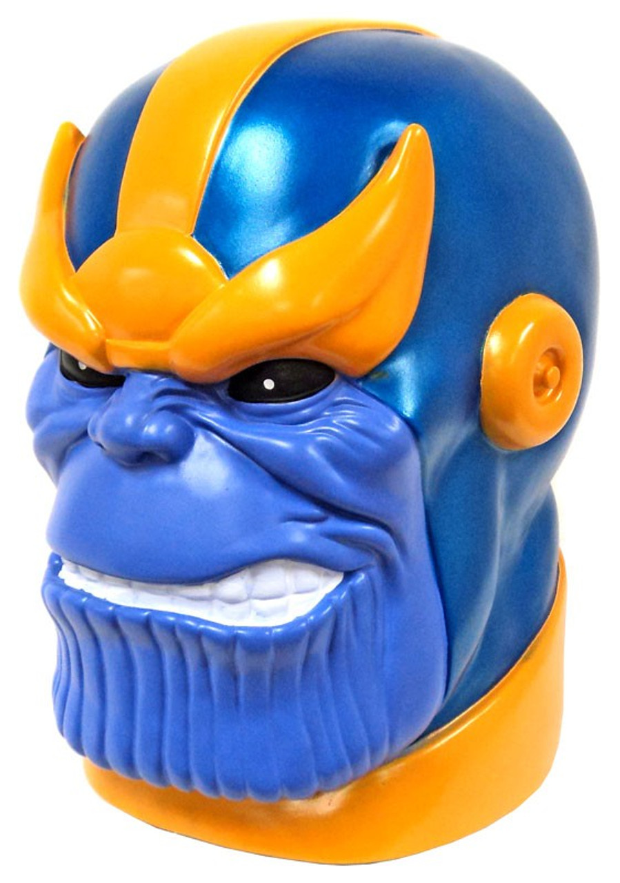 Marvel Thanos Head 10 Vinyl Bank Monogram Toywiz - roblox thanos head