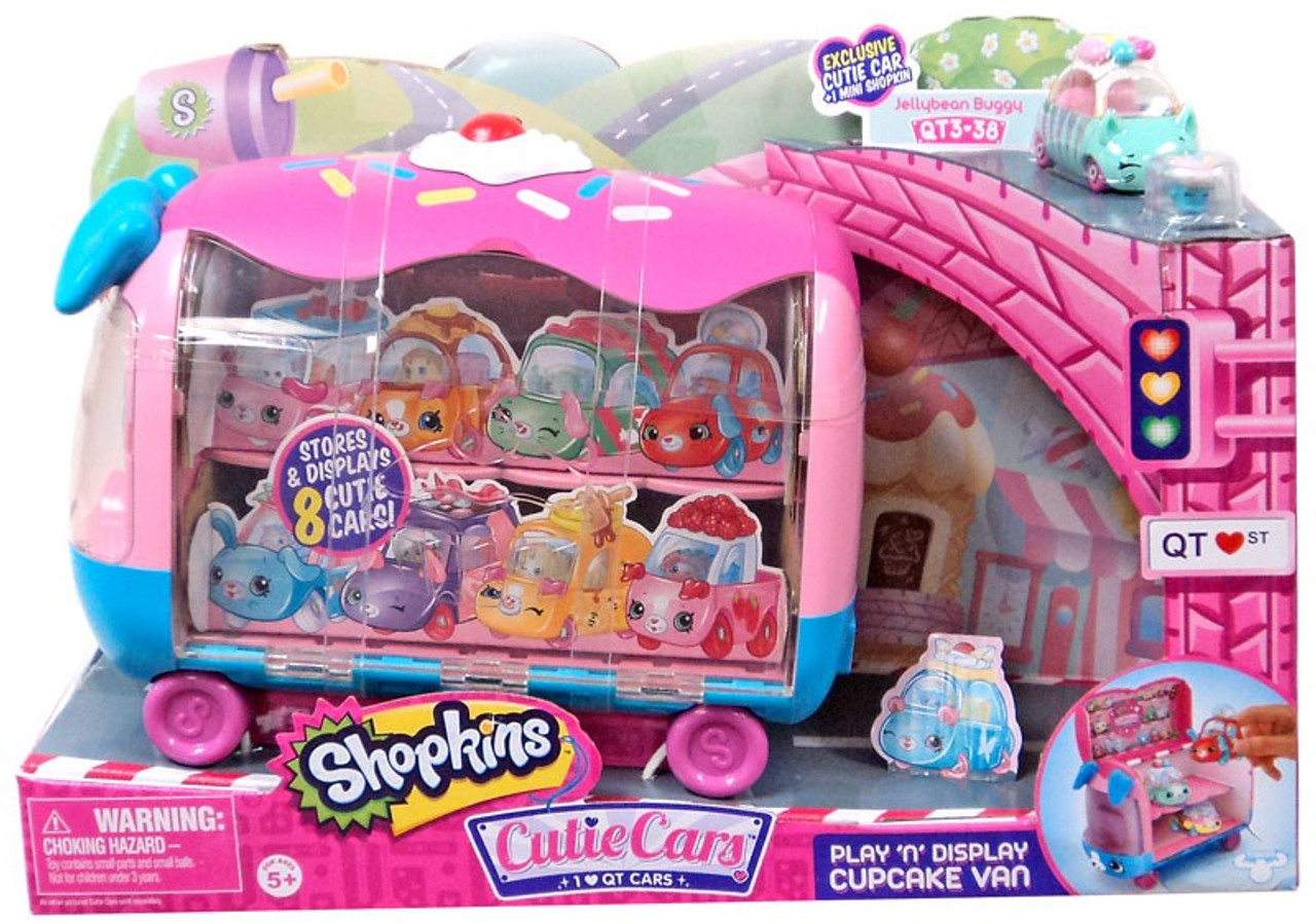 shopkins cutie cars cupcake van