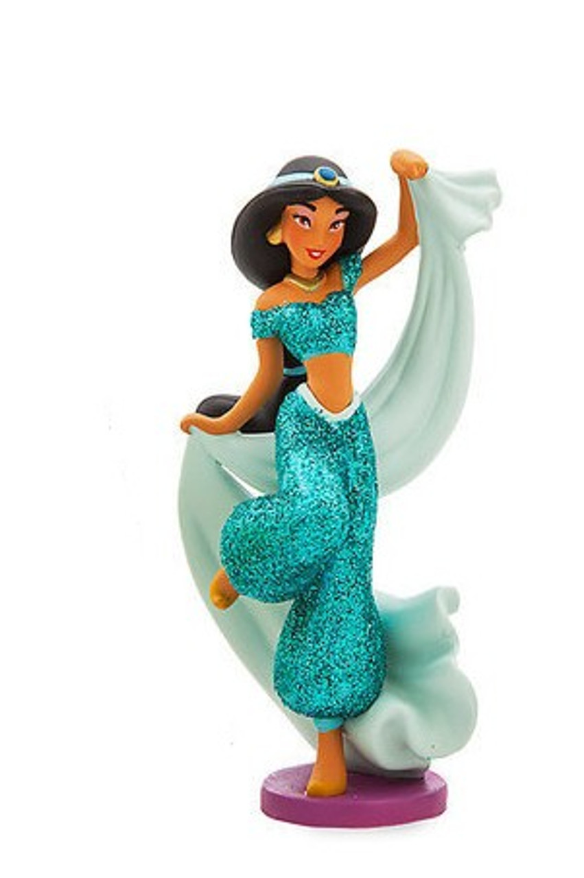 Disney Princess Aladdin Jasmine With Veil Exclusive 3 Pvc Figure Glitter Loose Toywiz - aladdin roblox cinematic studios gaiia