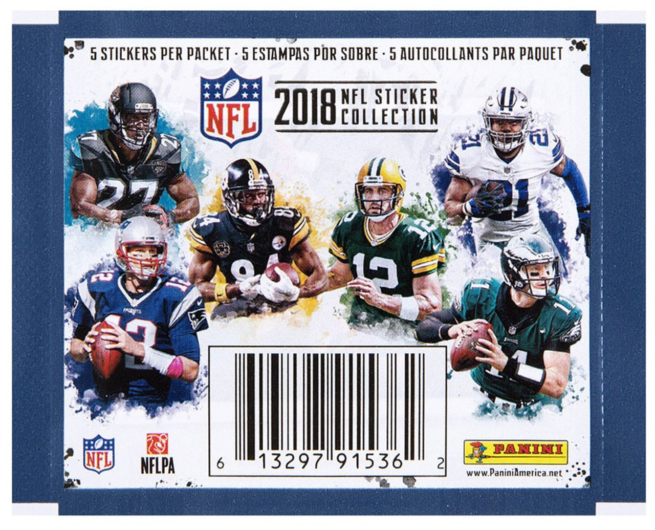 Nfl Panini 2018 Football Sticker Collection Pack Toywiz - roblox football decal