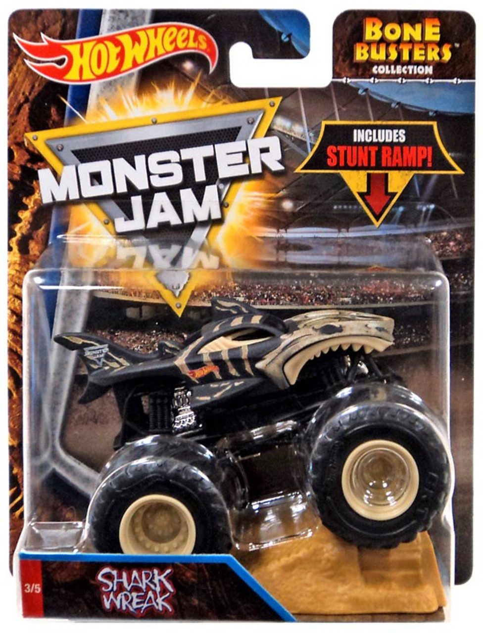 tiger shark hot wheels monster truck