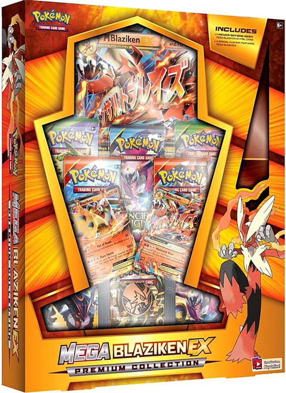 Pokemon Trading Card Game Mega Blaziken Ex Mega Evolution Premium Collection