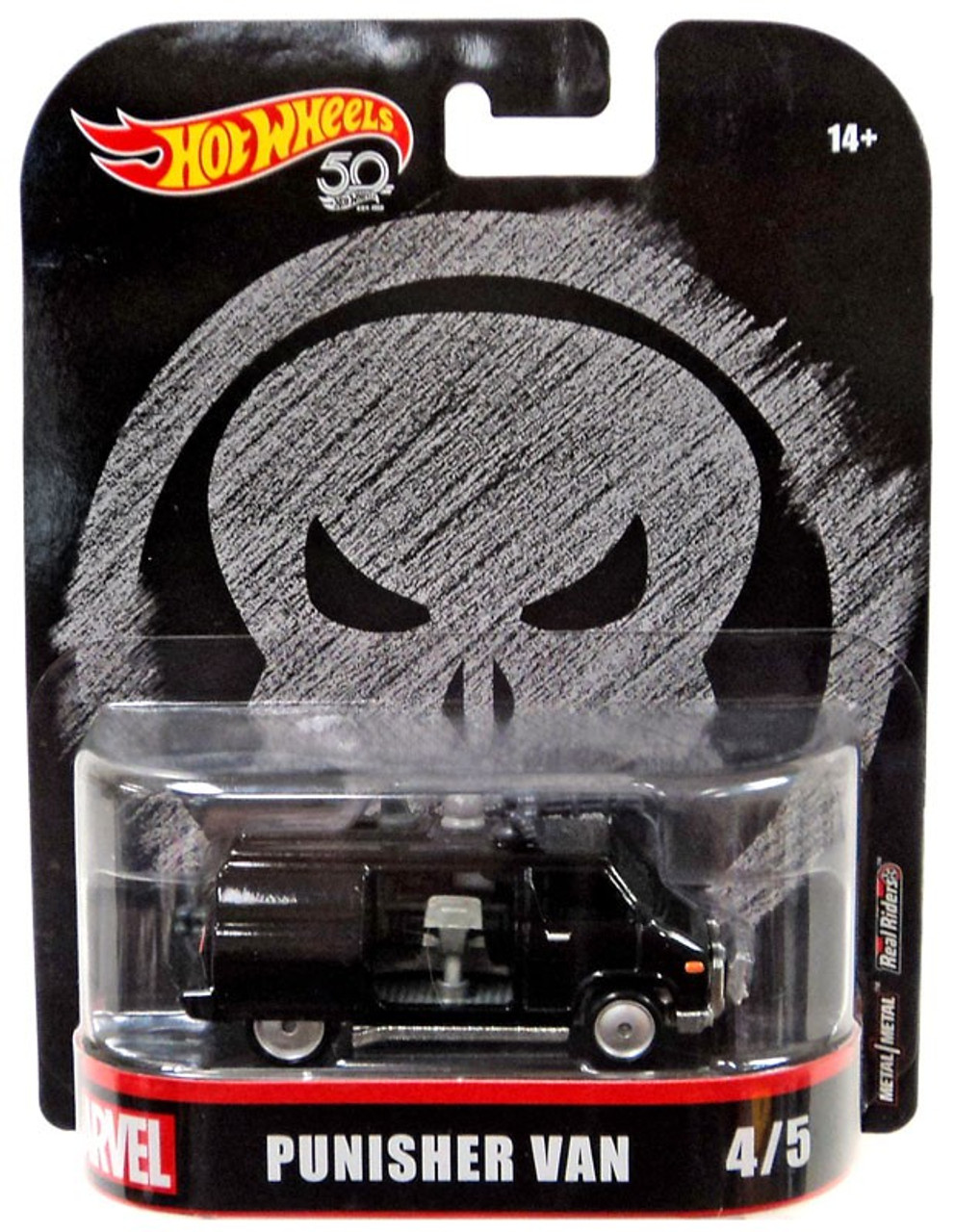 hot wheels punisher van