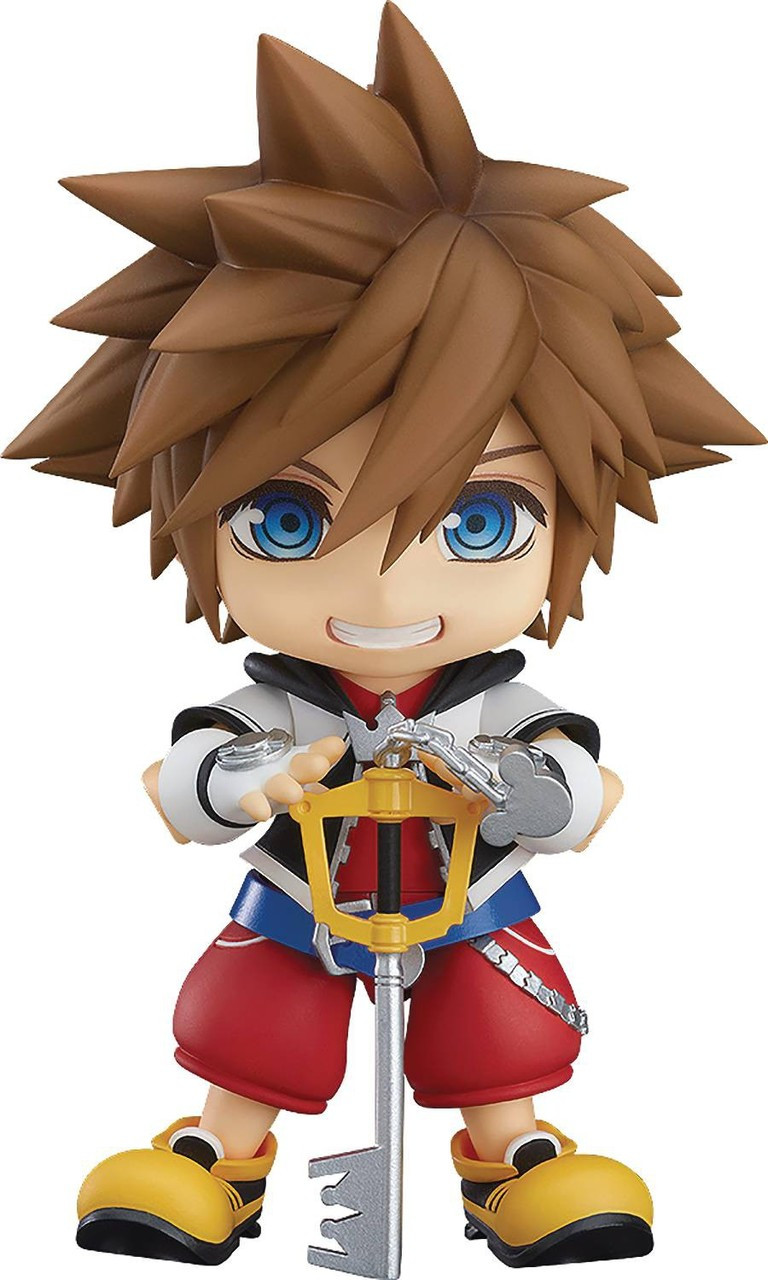 Disney Kingdom Hearts Sora フィギュア Disney Kingdom Hearts Sora 3.9 Mini Action Figure Good Smile