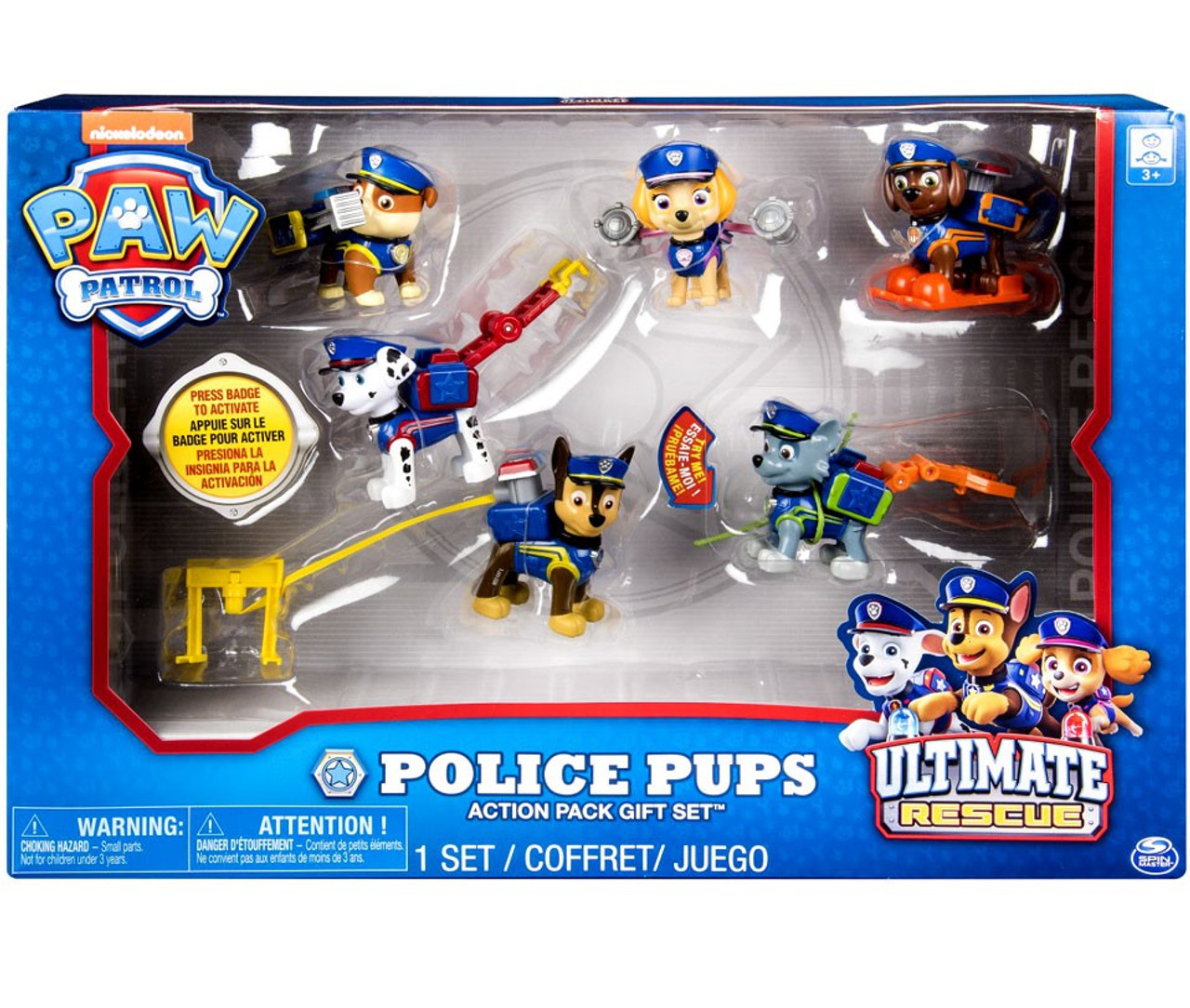 paw patrol ultimate rescue zuma mini hang glider