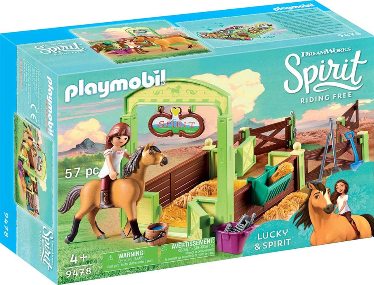 spirit riding free exclusive 3 horse boxed set