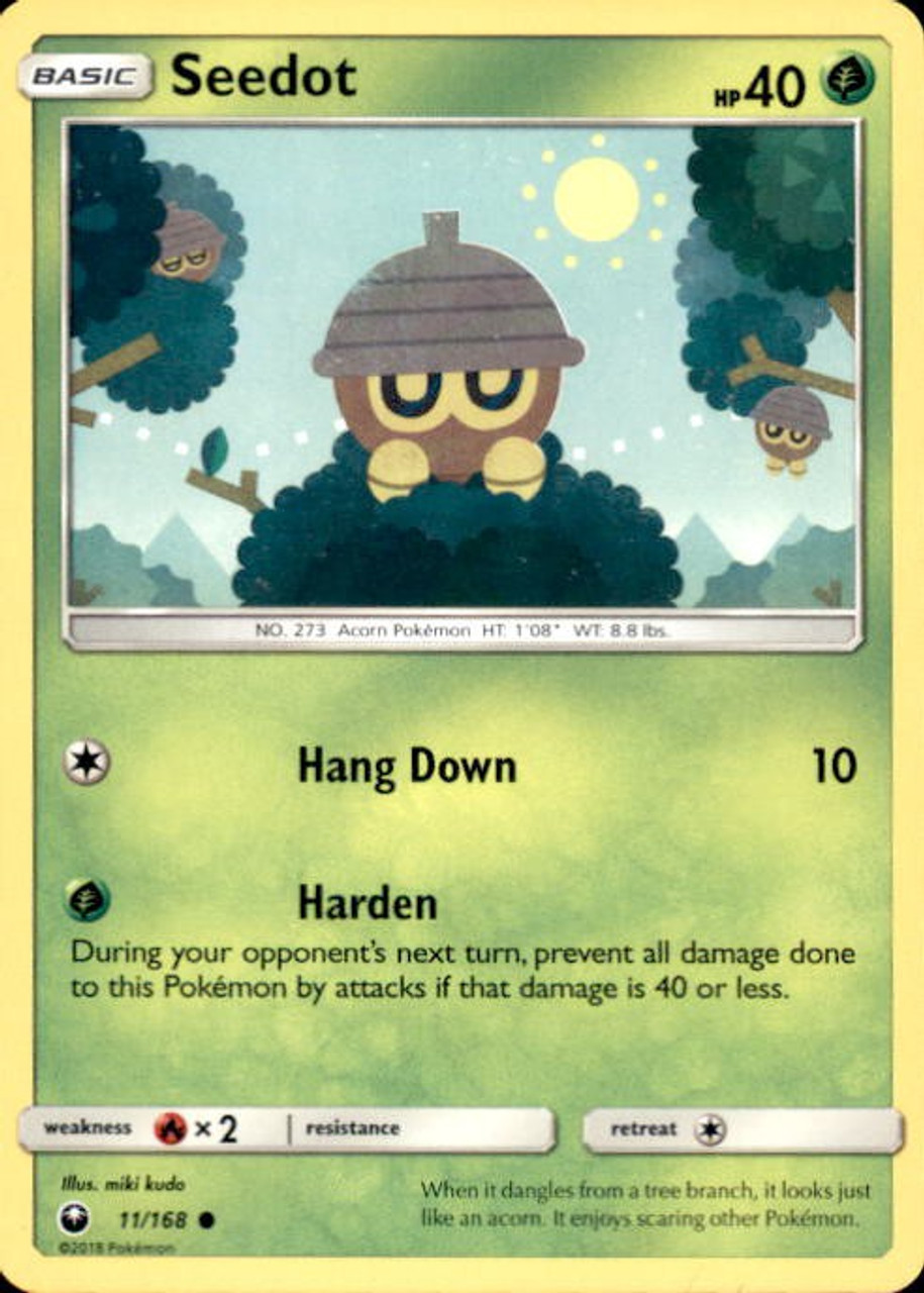 Pokemon Trading Card Game Celestial Storm Common Seedot 11
