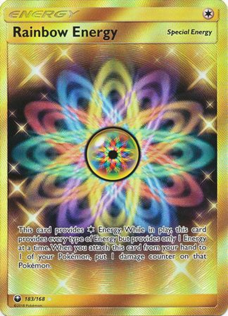Pokemon Trading Card Game Celestial Storm Single Card Secret Rare Rainbow Energy 1 Toywiz
