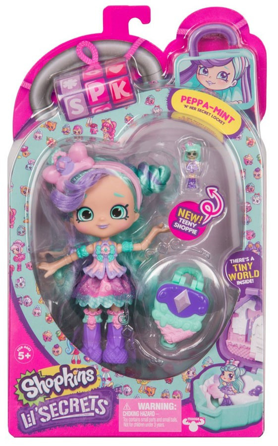 shopkins peppa mint doll