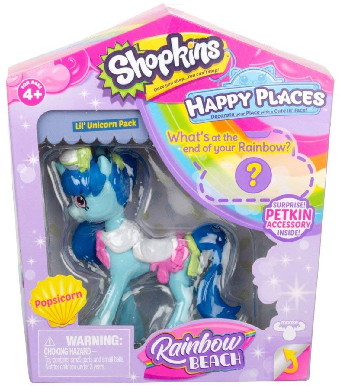 shopkins rainbow beach unicorns