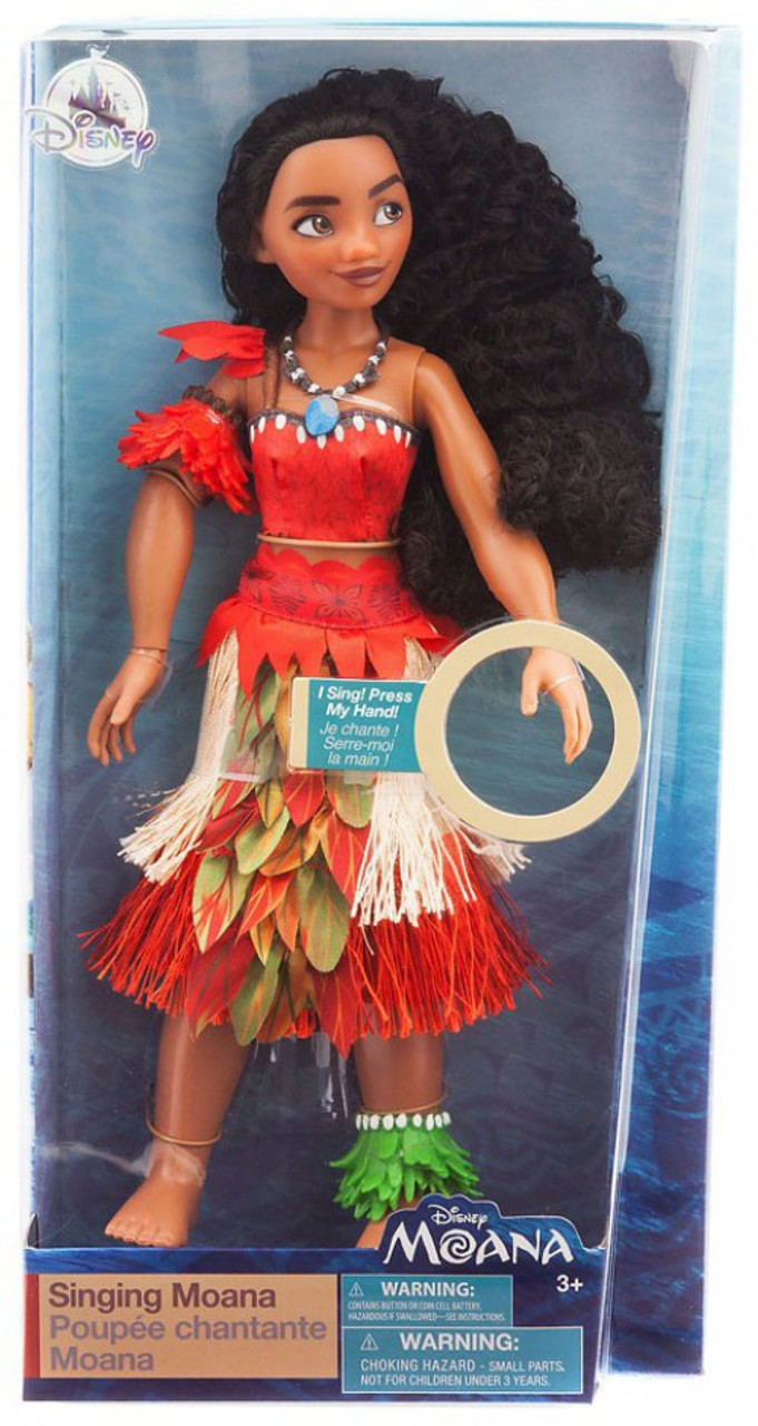 musical moana doll