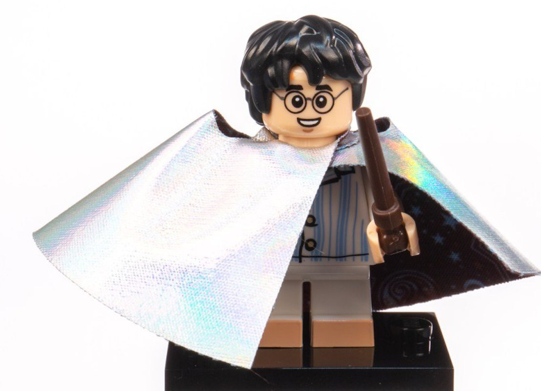 lego harry potter invisibility cloak minifigure