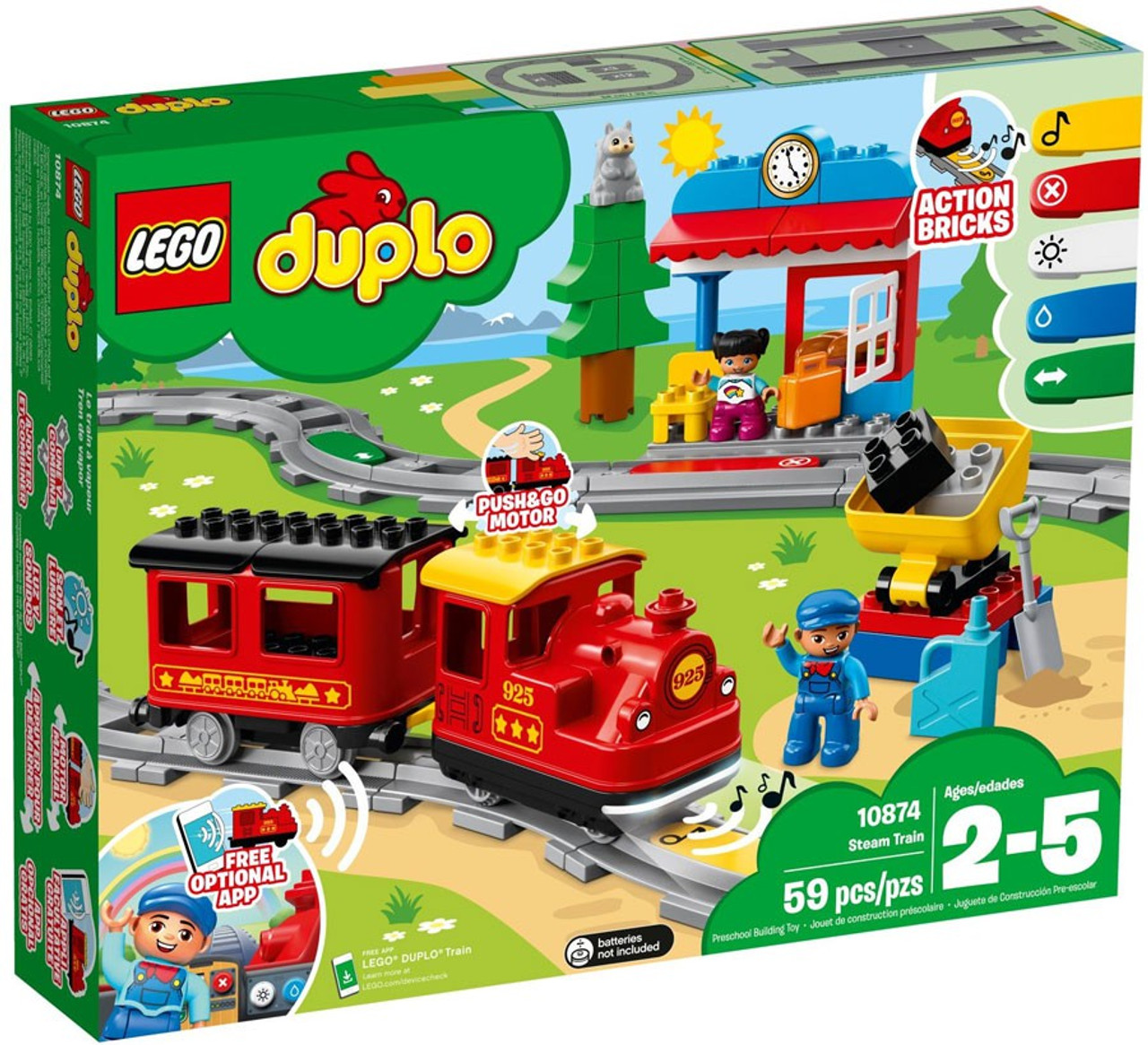 duplo steam train set