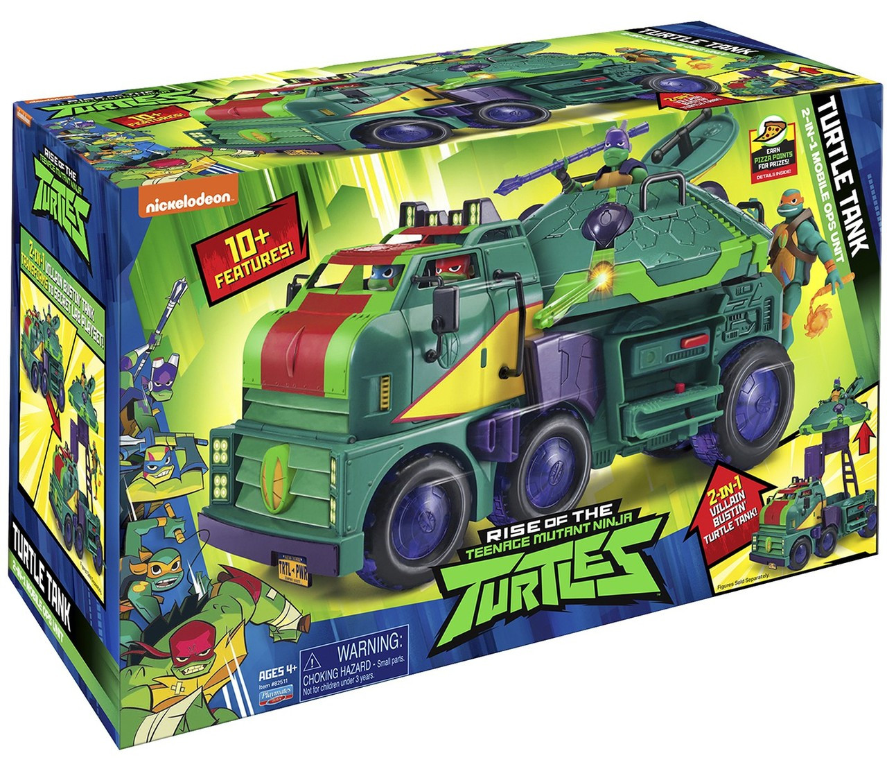 rise of the teenage mutant ninja turtles turtle tank vehicle