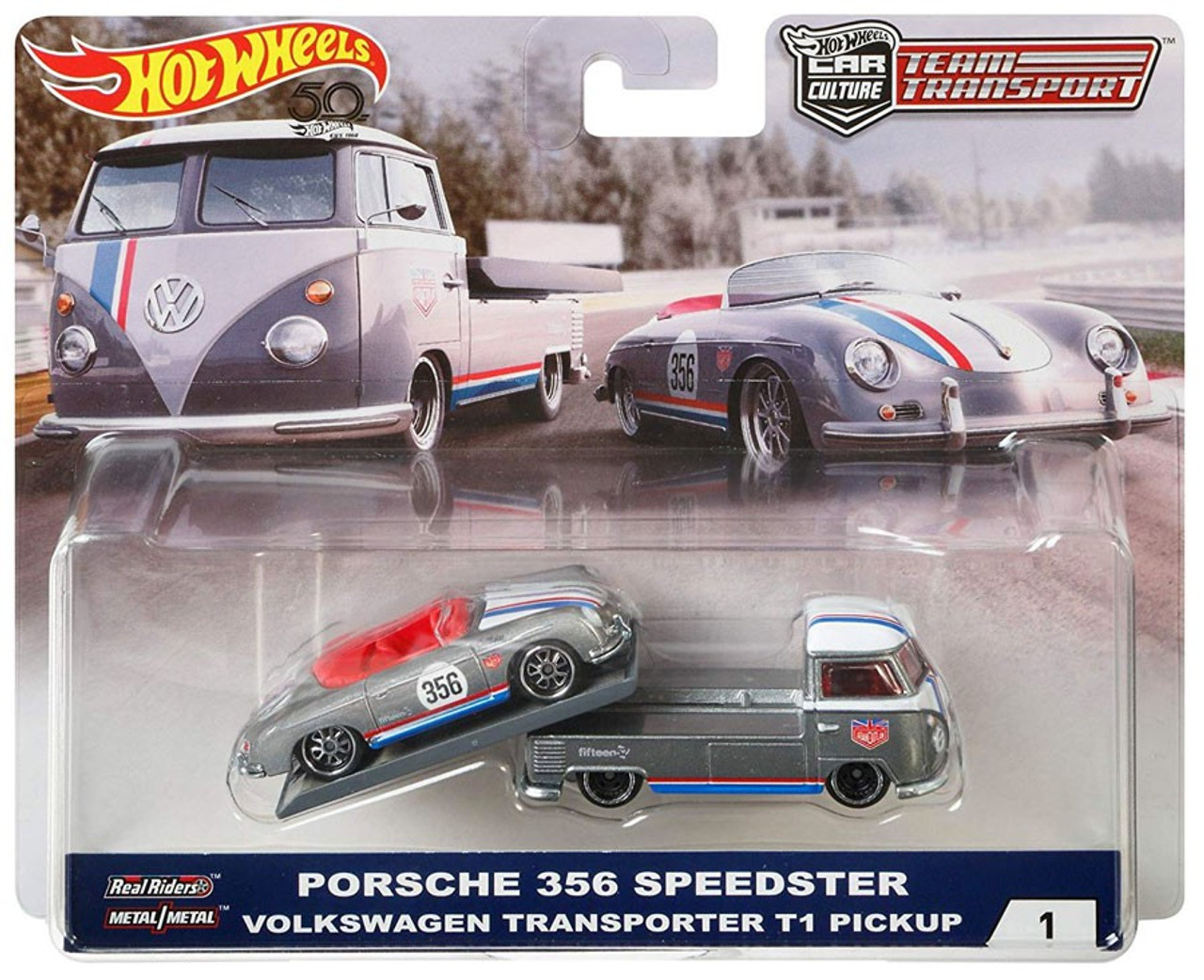 hot wheels porsche 356 speedster volkswagen transporter t1 pickup