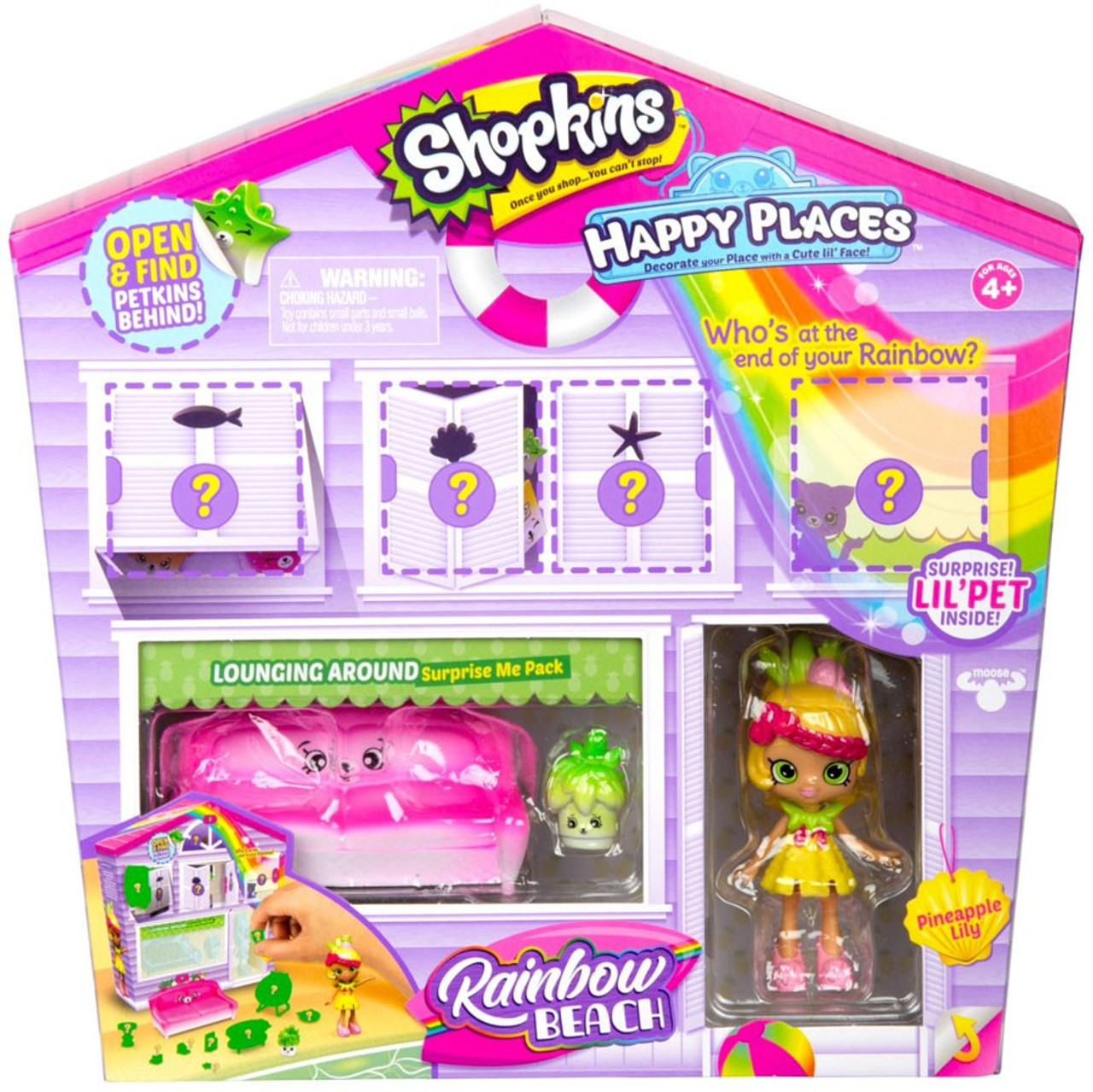 shopkins happy places rainbow beach beach house