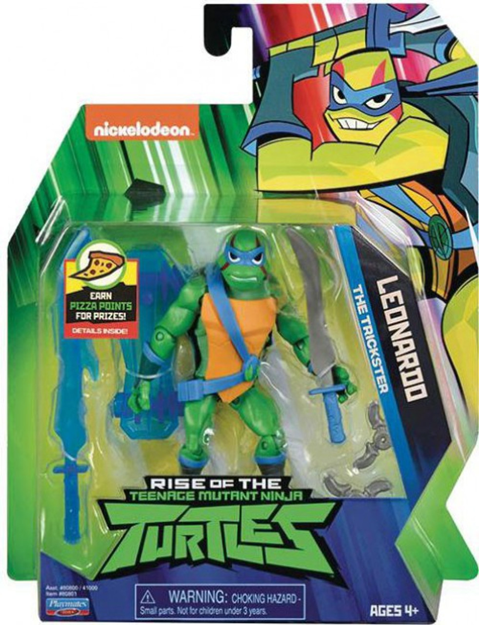 rise of the teenage mutant ninja turtles leonardo action figure