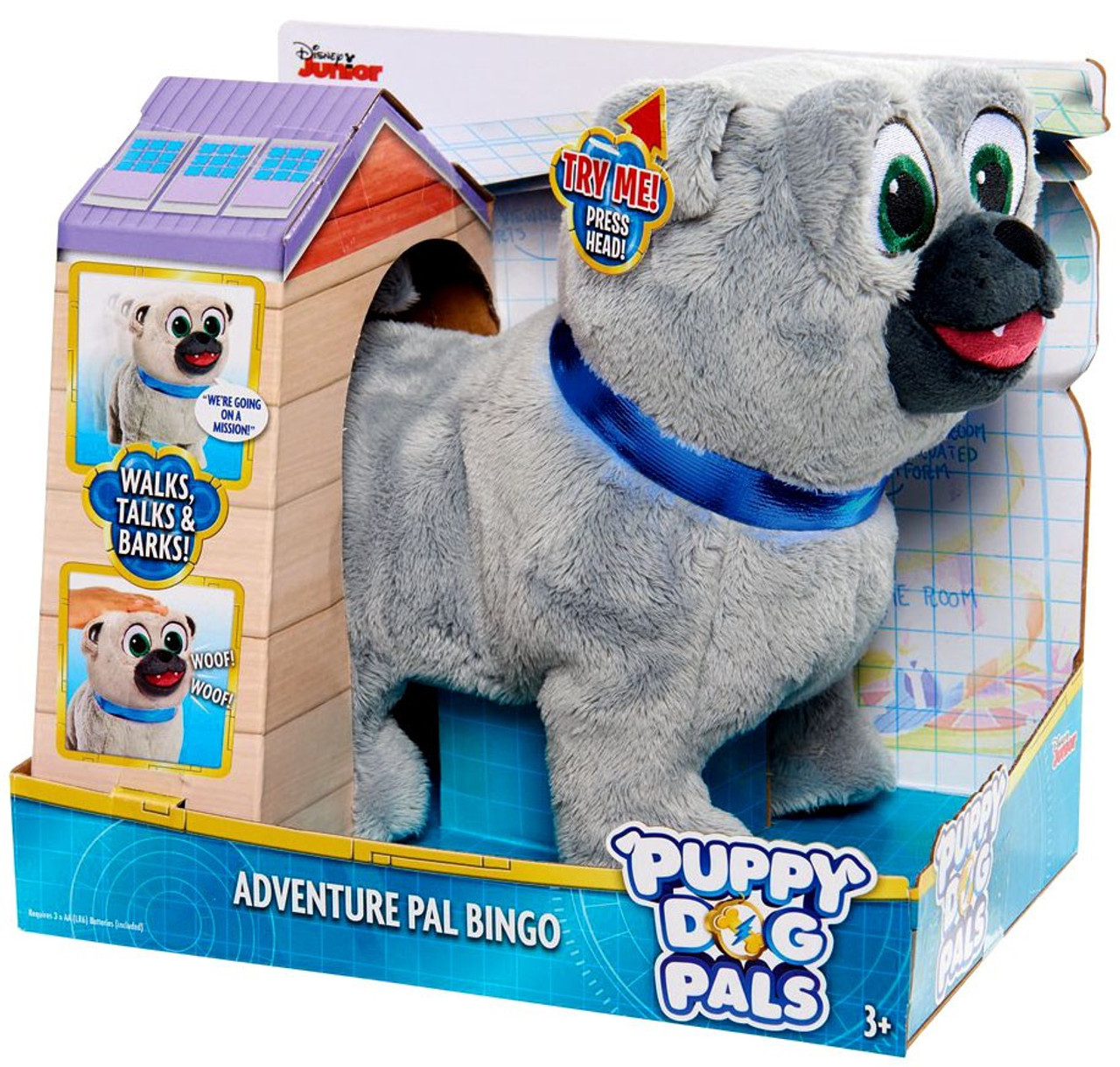 toy dog that walks and talks