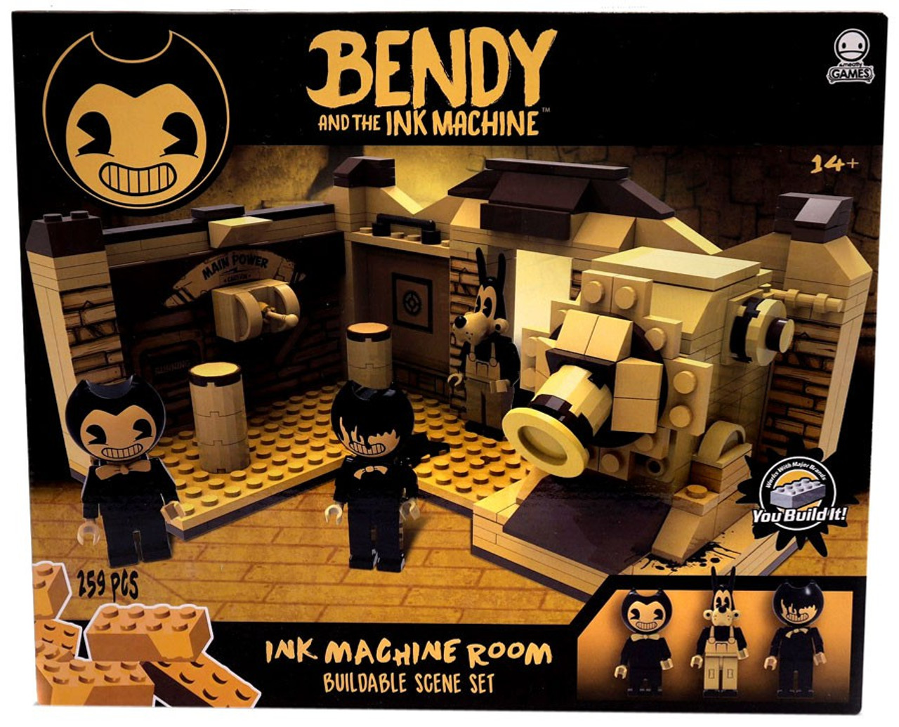 bendy and the ink machine construction sets