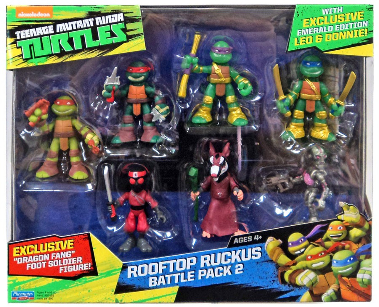 teenage mutant ninja turtles mini figures