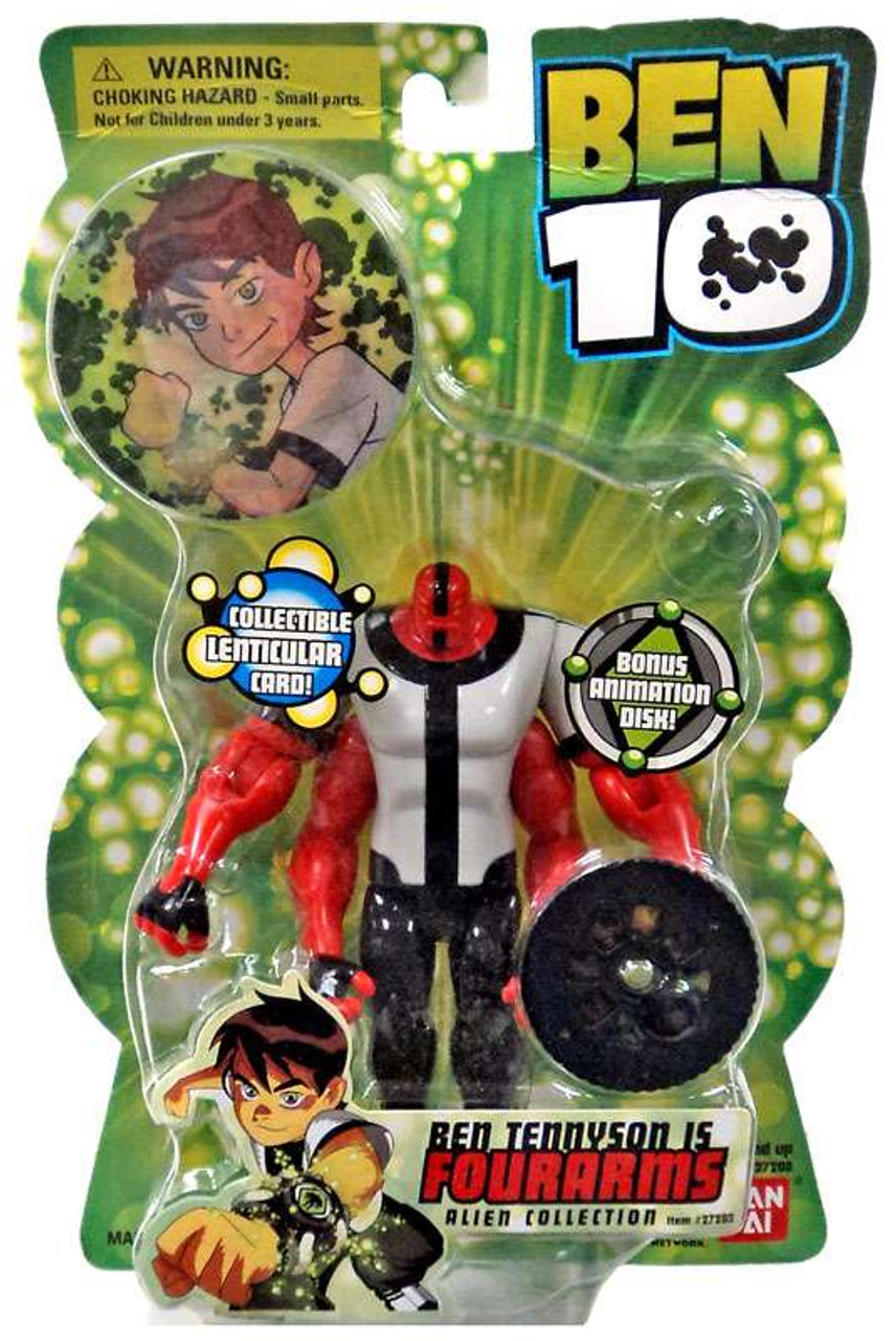 Ben 10 Alien Collection Series 1 Four Arms 4 Action Figure Bandai America Toywiz - four arms roblox