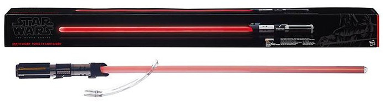 hasbro star wars the black series darth vader force fx lightsaber