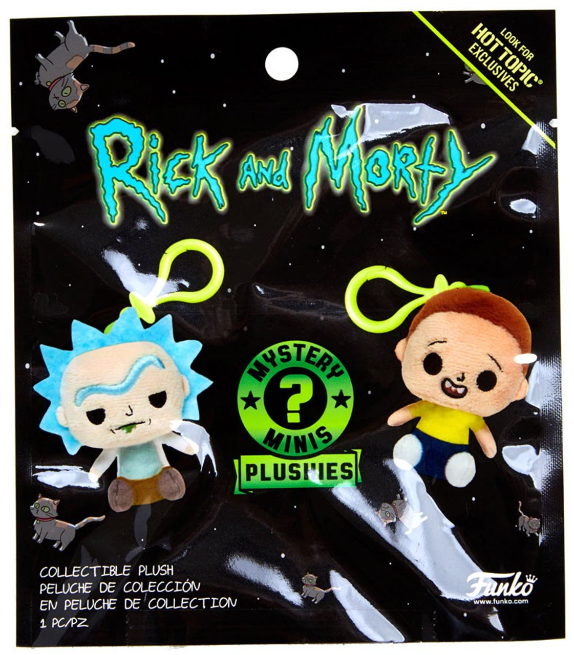 rick and morty plush hot topic