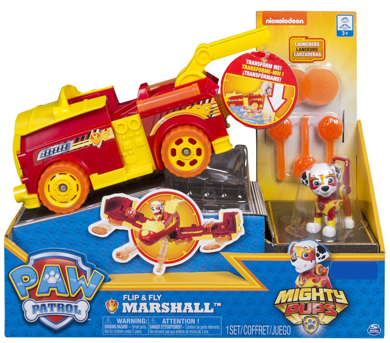 paw patrol mighty pups marshall