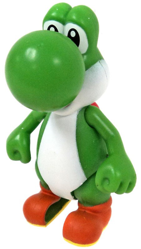 World of Nintendo Super Mario Yoshi 3 WindUp Figure Jakks Pacific ToyWiz
